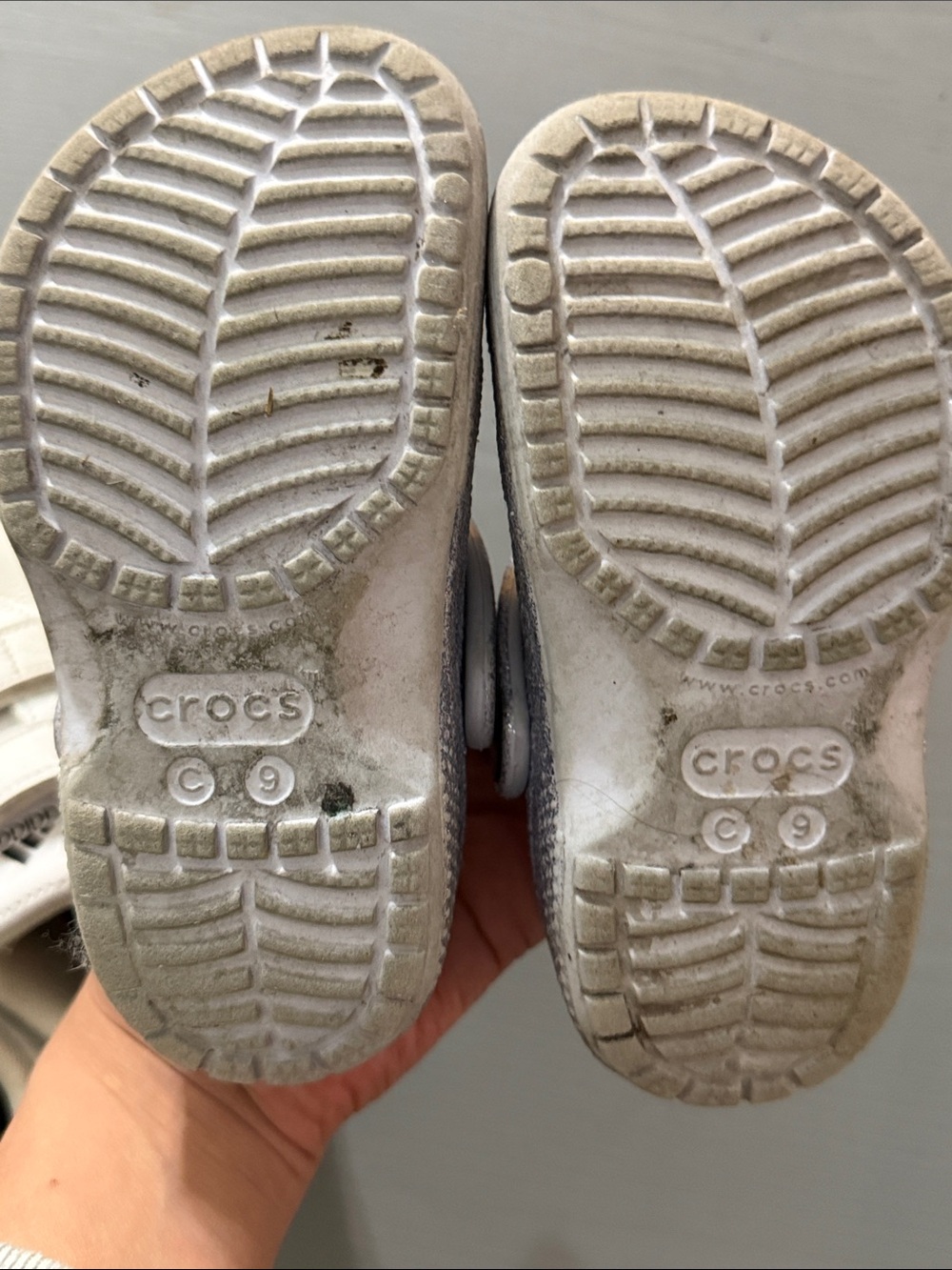 Kids adidas samba and crocs size 9 - Picture 3 of 5